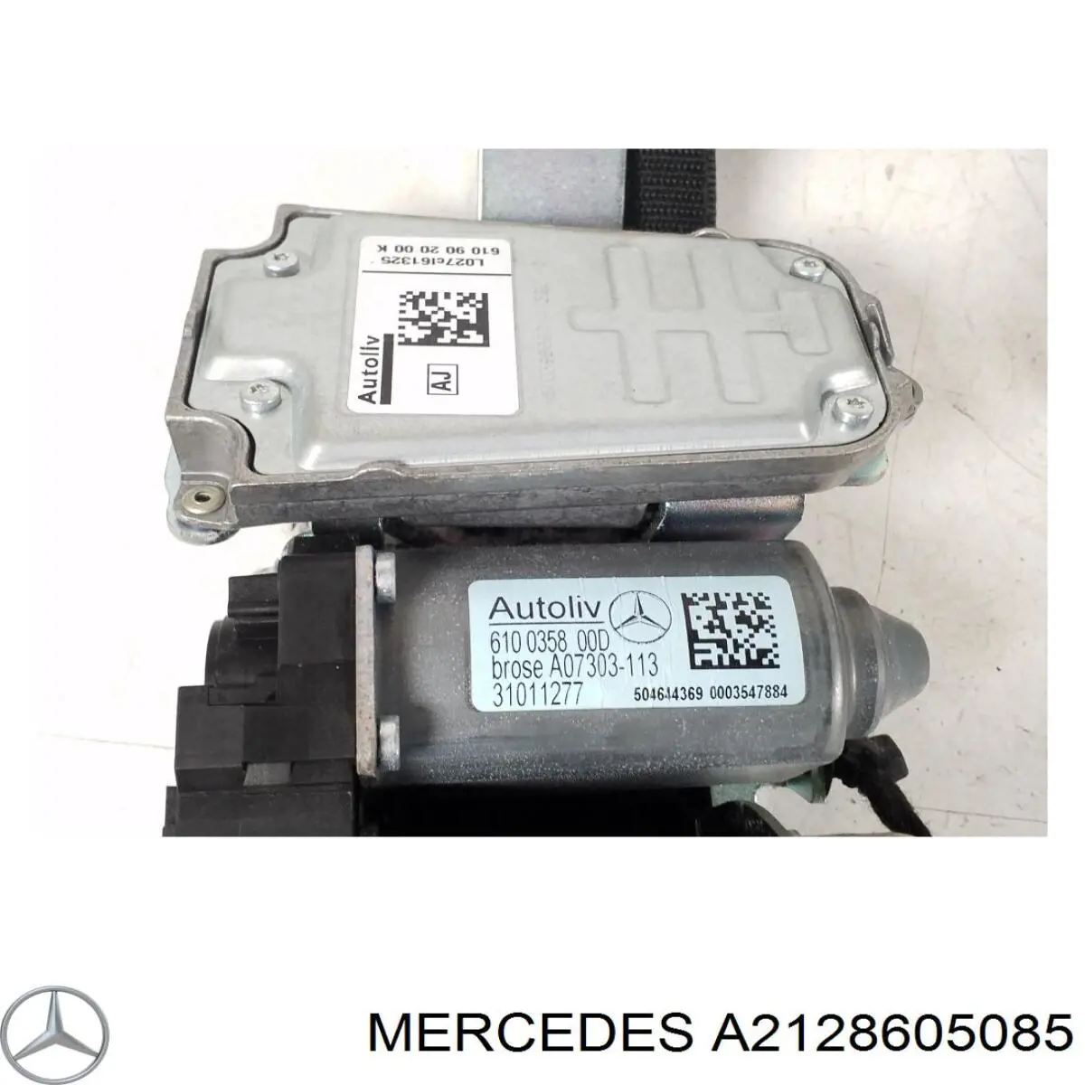 A2128605085 Mercedes Ремень безопасности передний правый