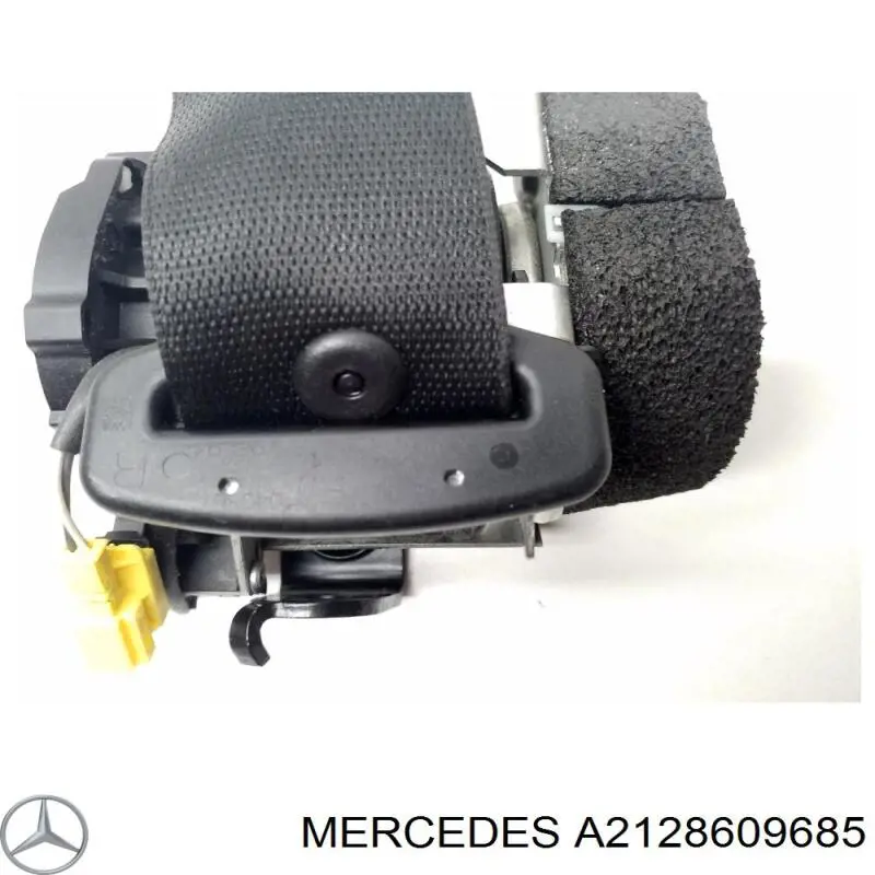 Ремень безопасности задний правый A2128609685 Mercedes