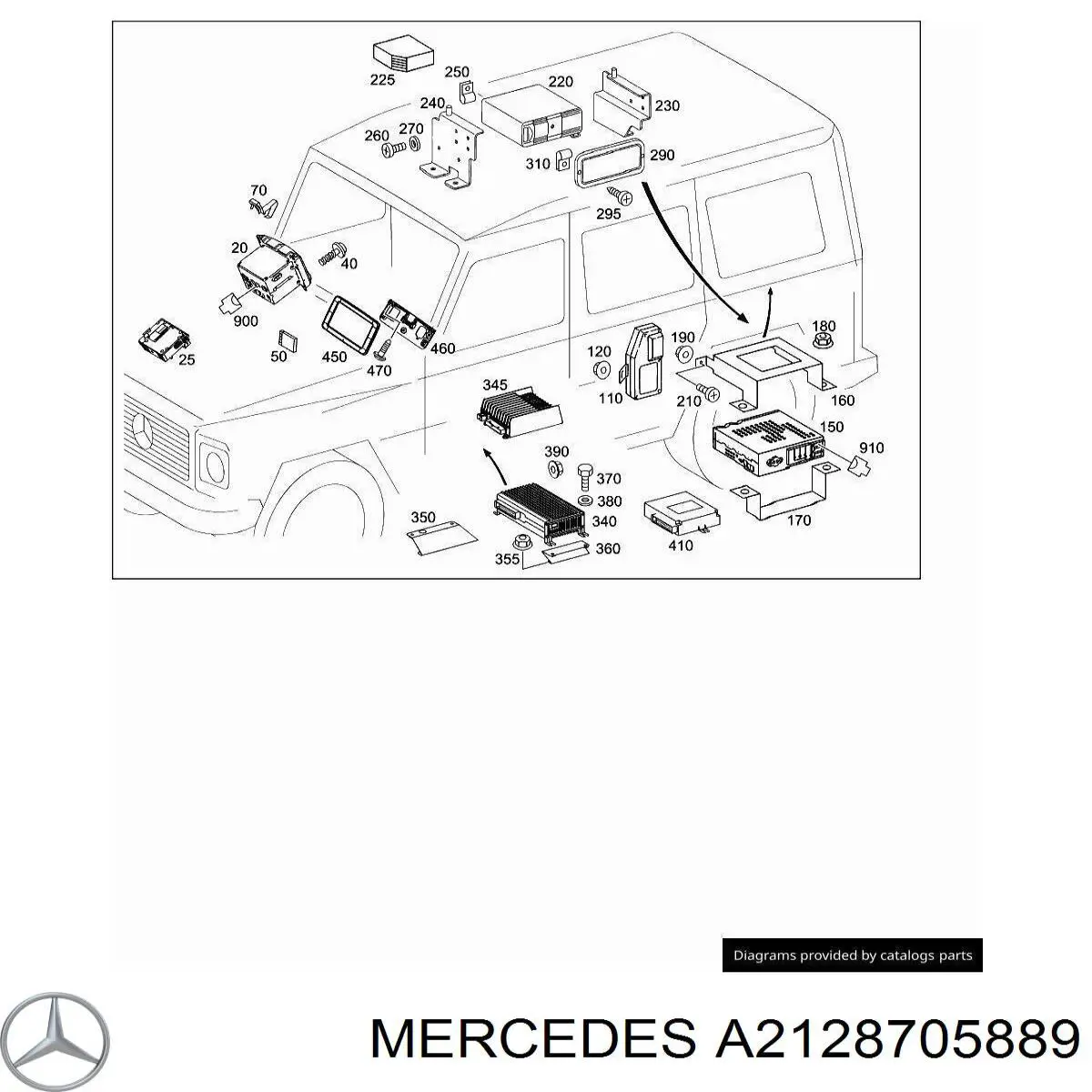 Купить A2129000229 Mercedes 