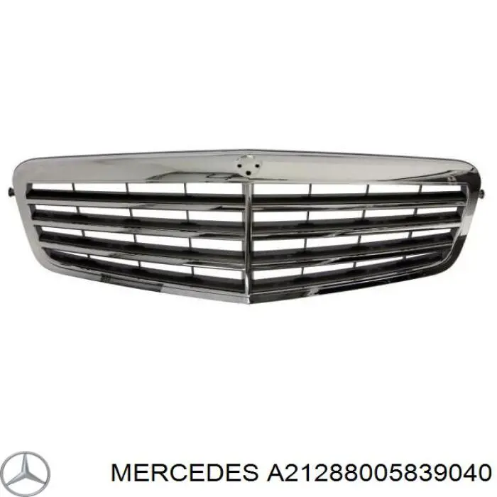 A21288005839040 Mercedes решетка радиатора