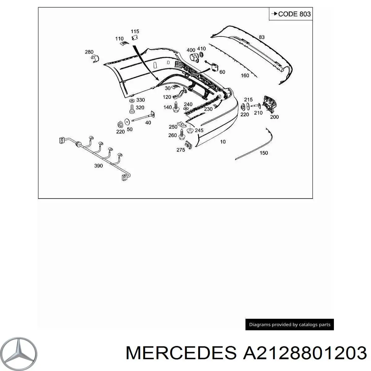 A2128801203 Mercedes 