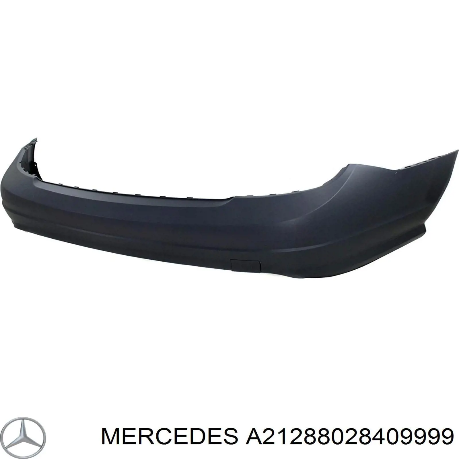 A21288028409999 Mercedes pára-choque traseiro