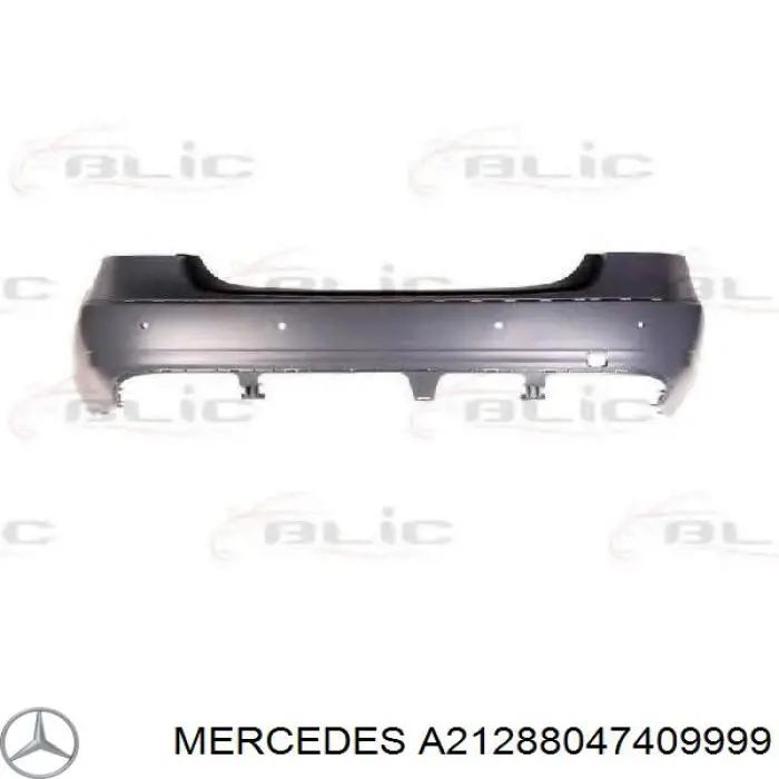 Бампер задний Mercedes A2128804740 цена, от 175.07 USD