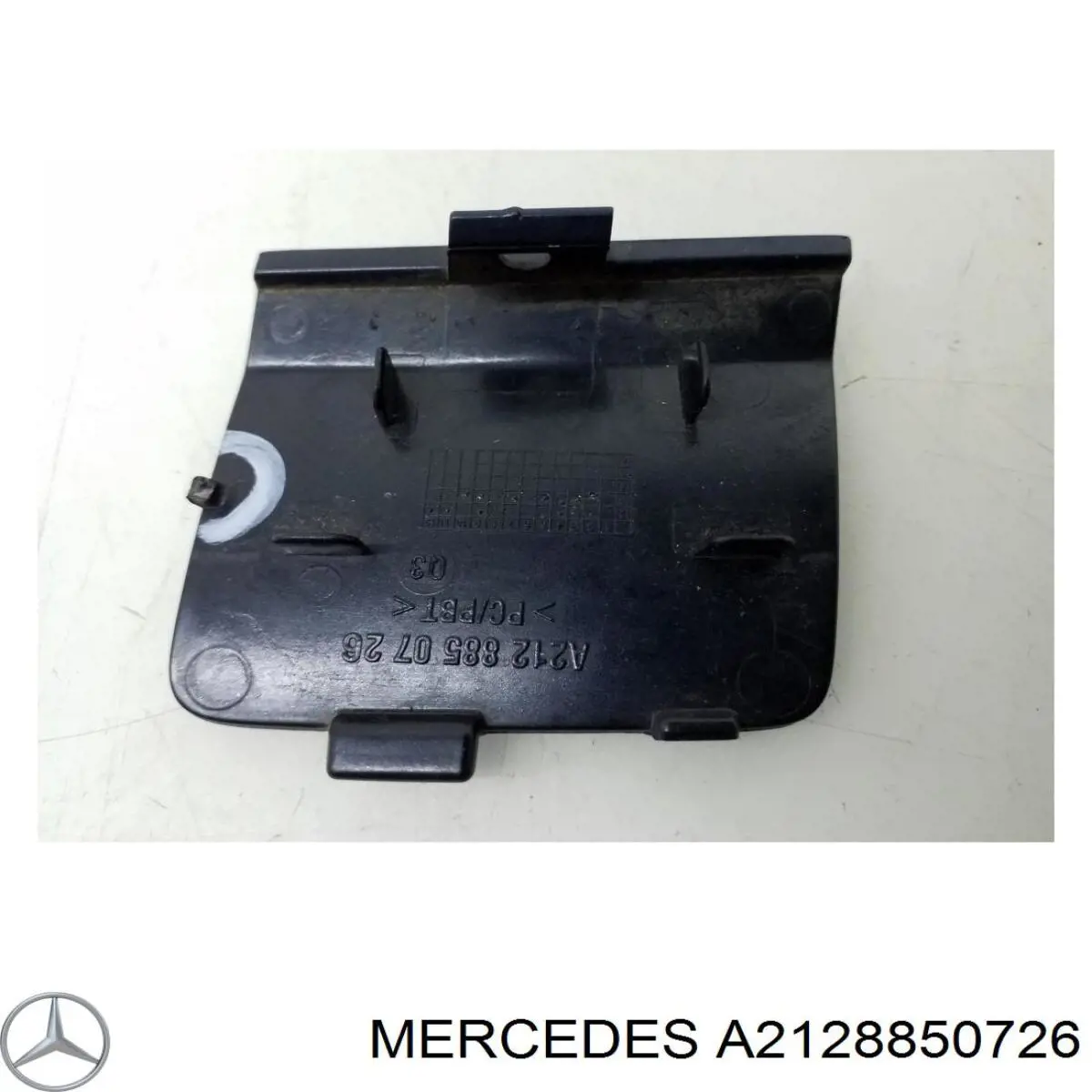 Купить 21288507269999 Mercedes Заглушка бампера буксировочного крюка задняя