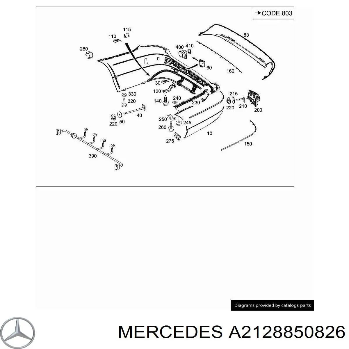 A2128850826 Mercedes 