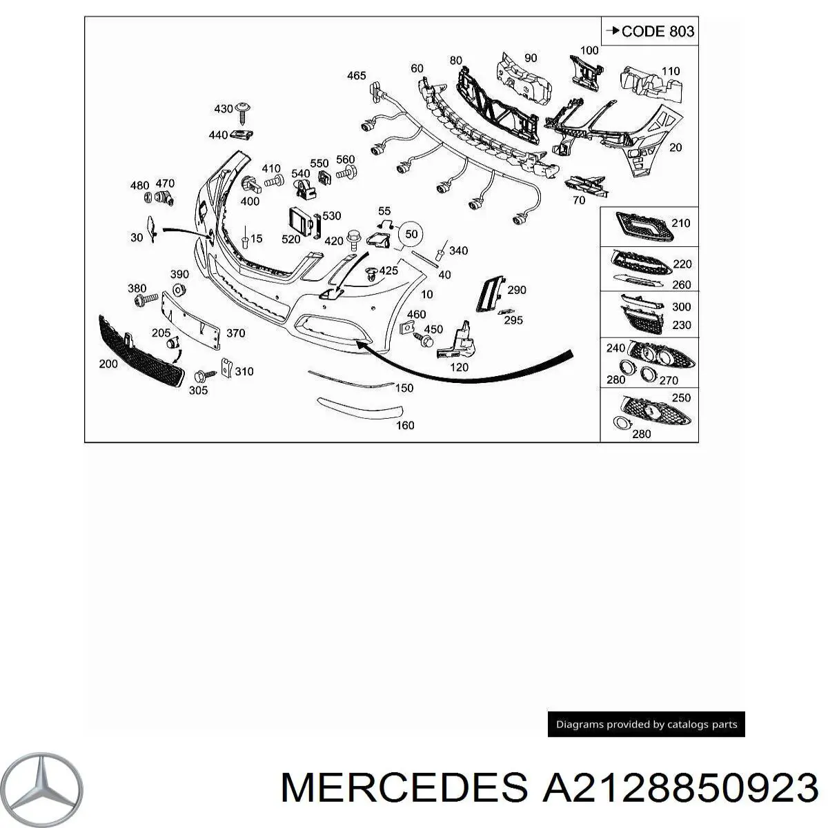  A2128850923 Mercedes