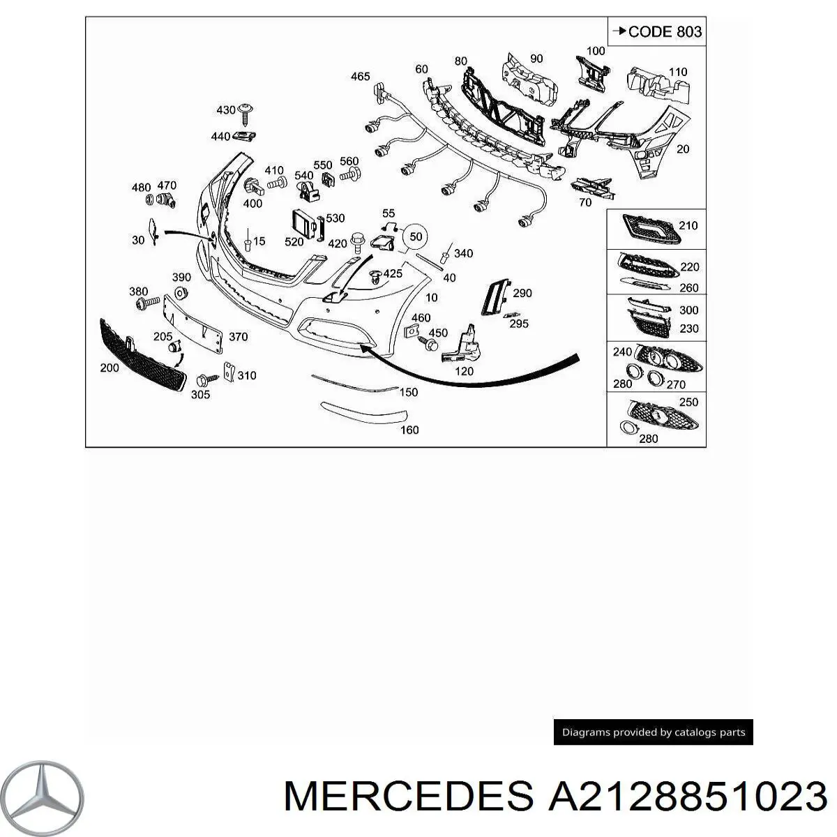  A2128851023 Mercedes