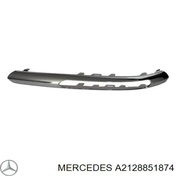 Молдинг двери передней правой A2128851874 Mercedes