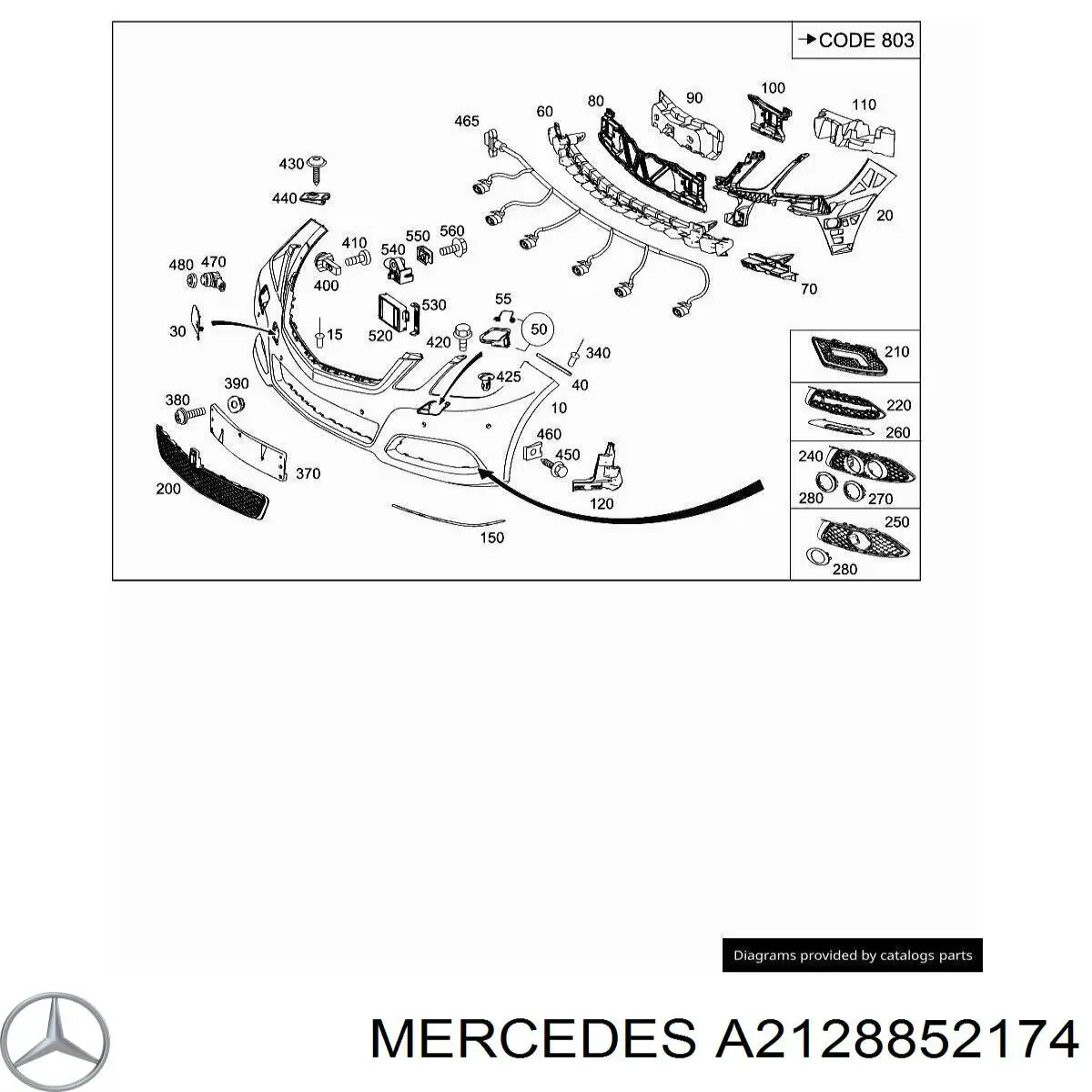 A2128852174 Mercedes 