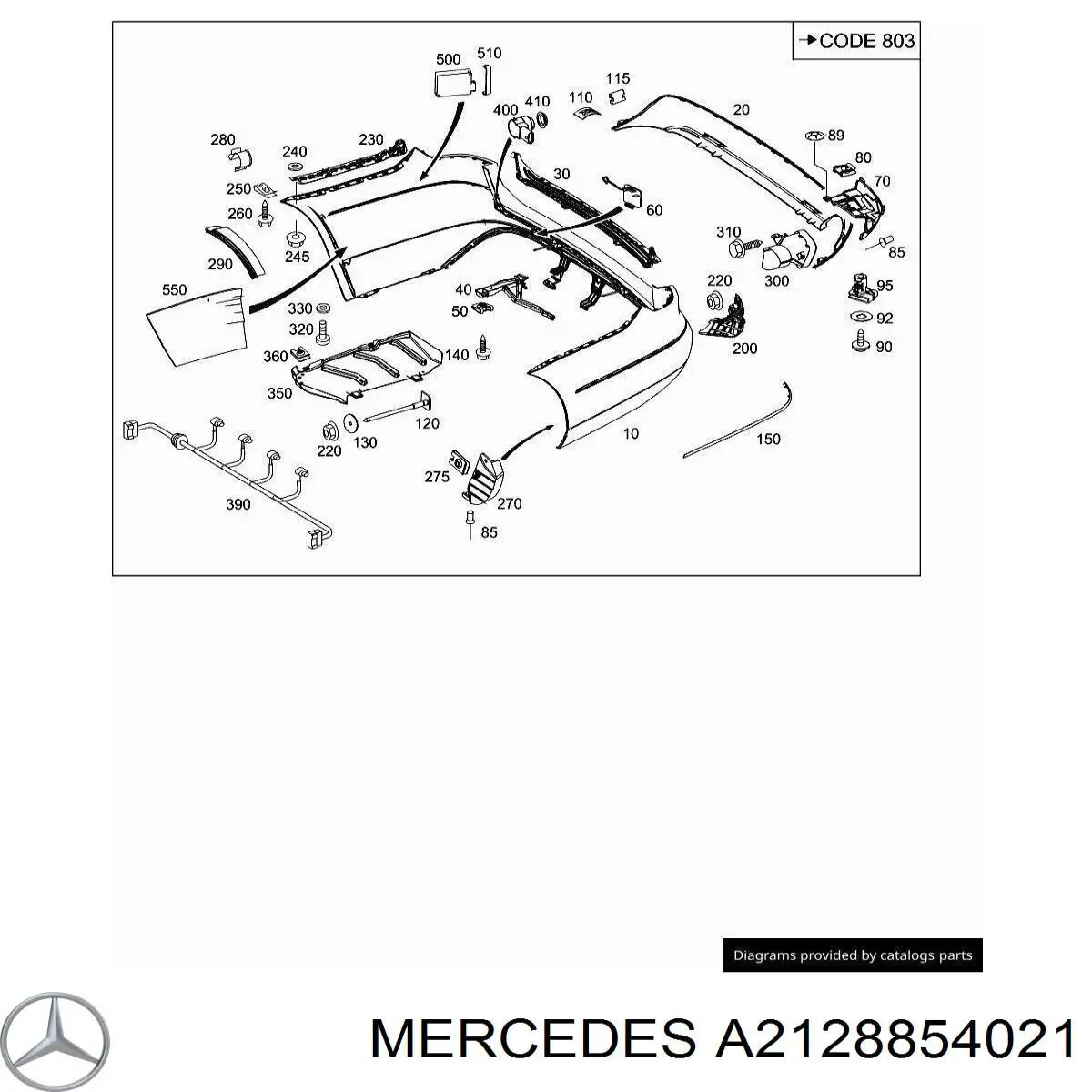  A2128854021 Mercedes