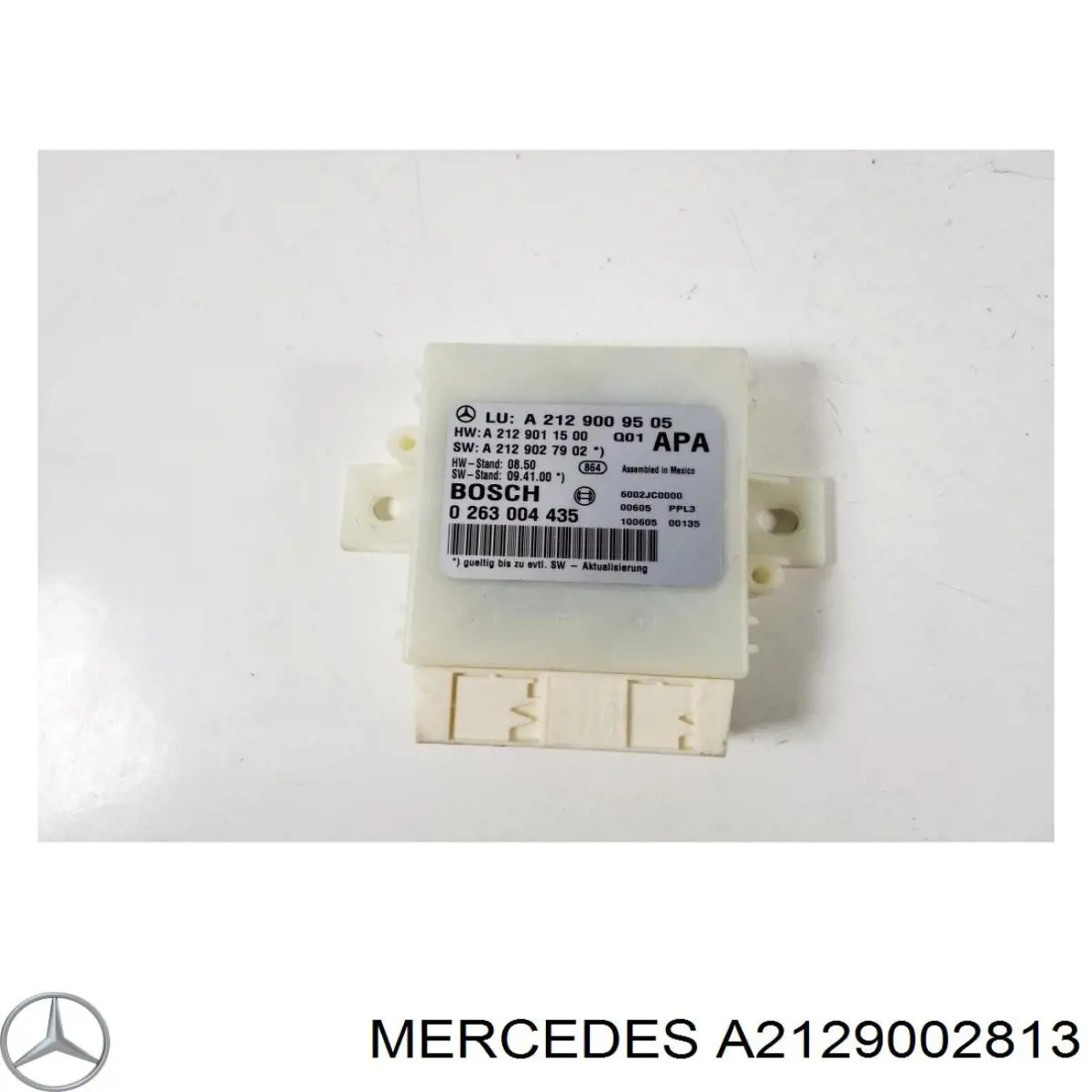 A2129002813 Mercedes Модуль (блок ЭБУ) управления парктроником