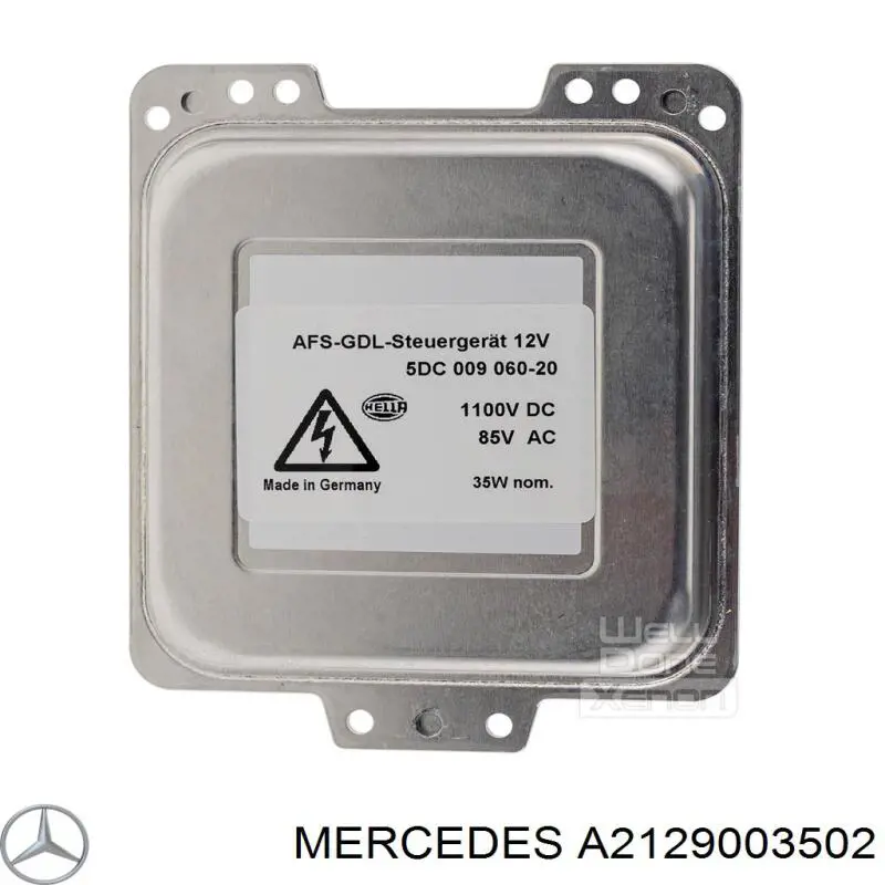 Блоки управління A2129003502 Mercedes