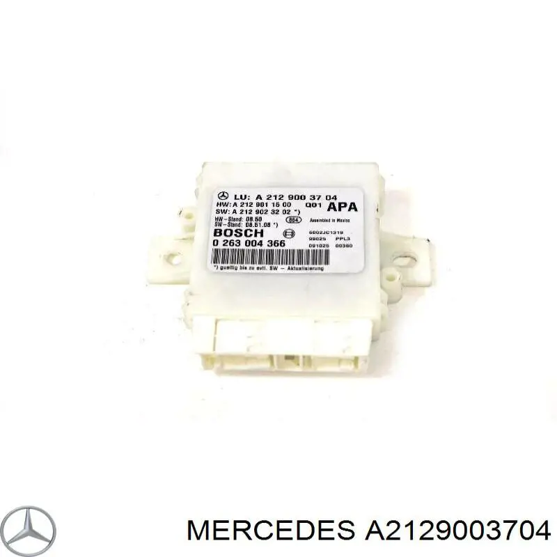 Купить A2129003704 Mercedes Модуль управления парктроником