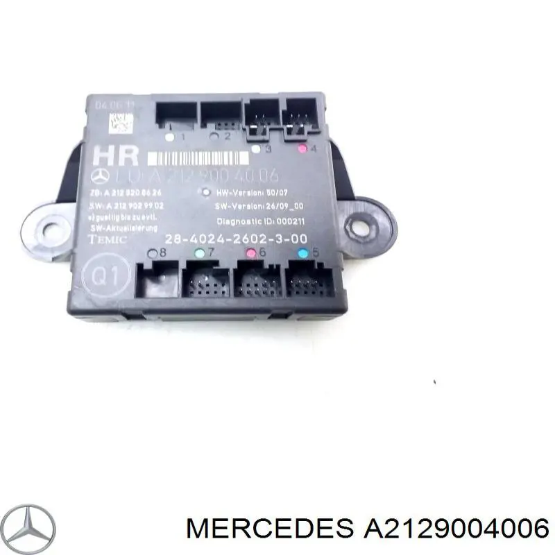 A2129004006 Mercedes блок комфорта