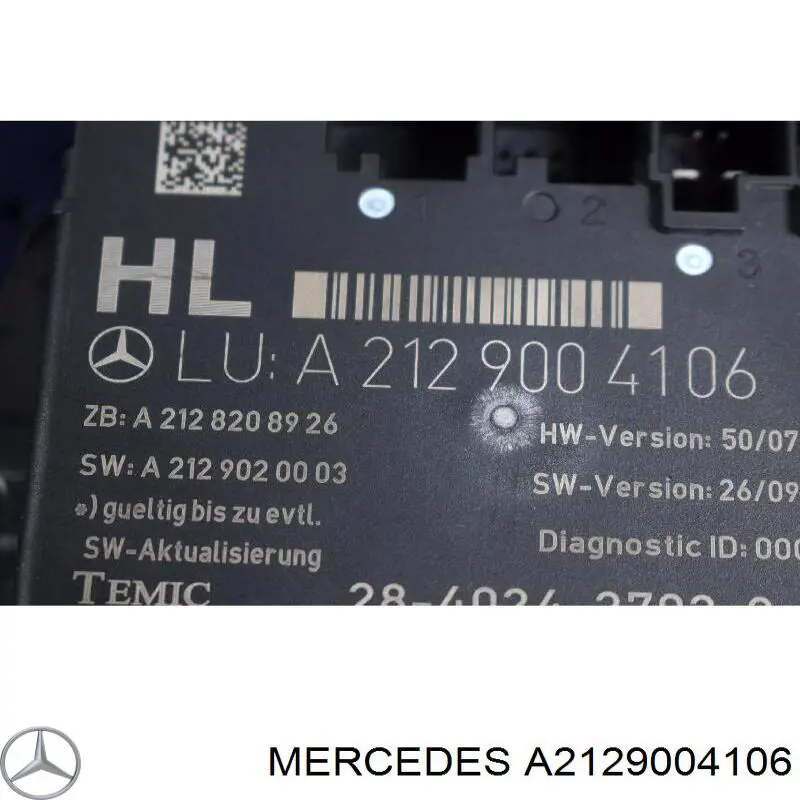 Блок комфорта задней двери Mercedes A2129004106 цена, от 12.56 USD