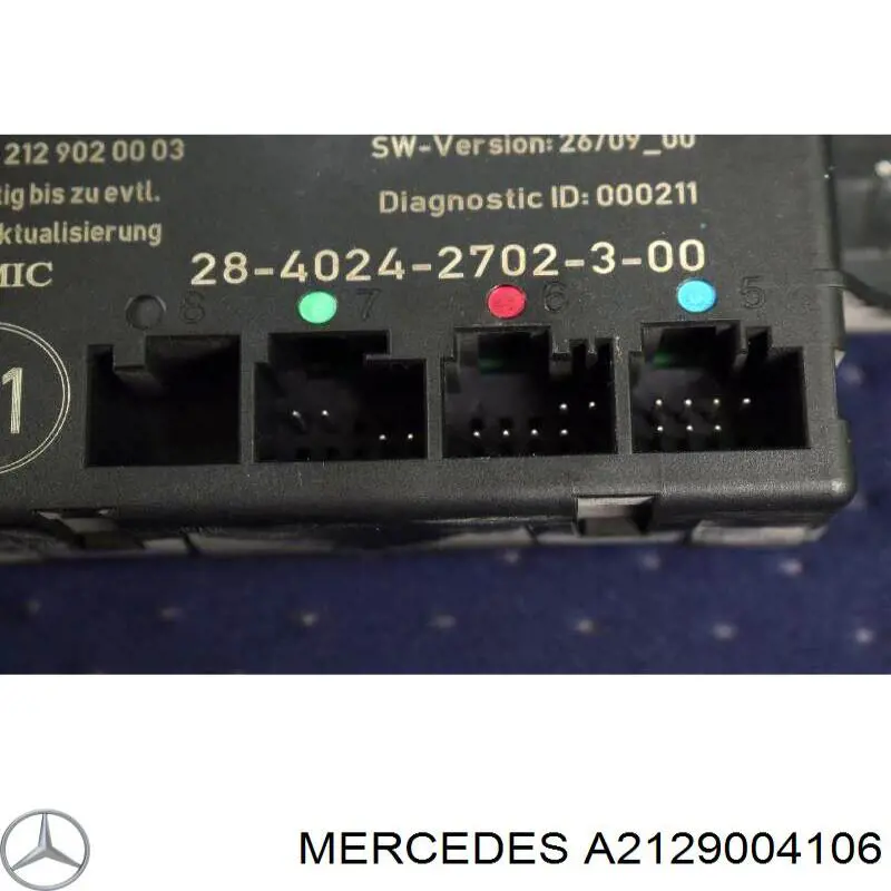Купить A2129004106 Mercedes Блок комфорта задней двери