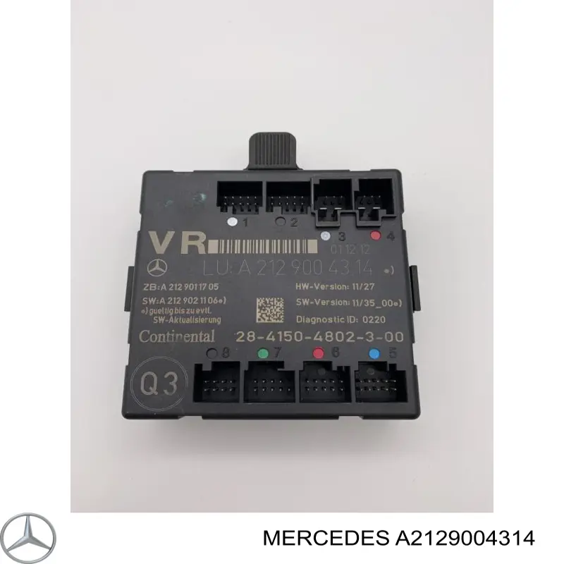 Блок комфорта передней двери A2129004314 Mercedes