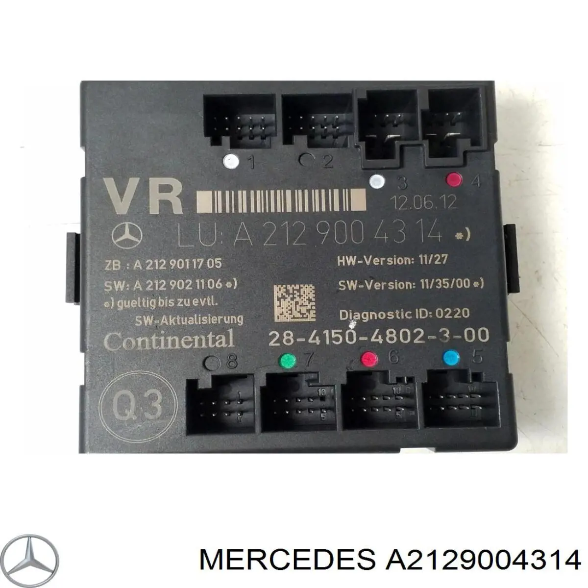Купить A2129004314 Mercedes Блок комфорта передней двери
