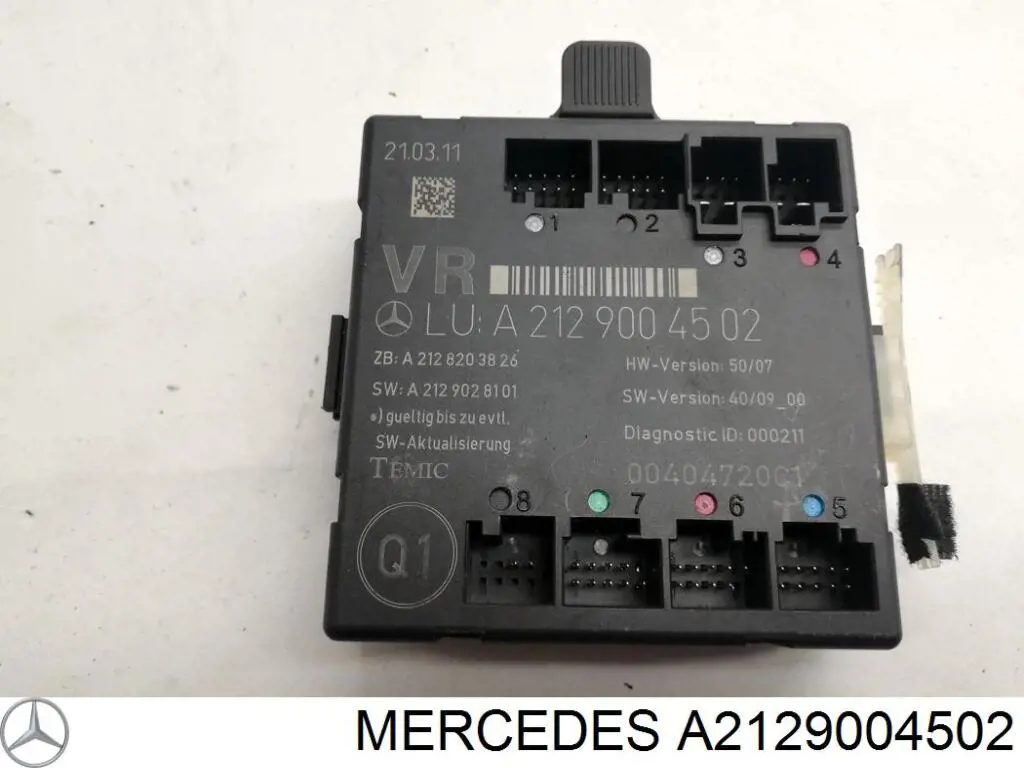 Блок комфорта передней двери 2129004502 Mercedes