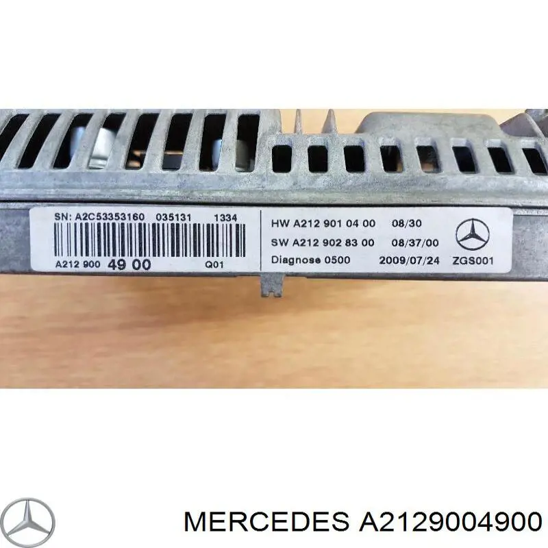 Купить A2129004900 Mercedes Дисплей многофункциональный