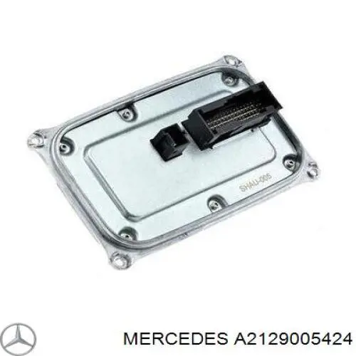 A2129005424 Mercedes módulo de direção (centralina eletrônica das luzes)