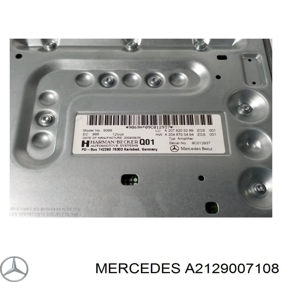 Купить A2129007108 Mercedes 