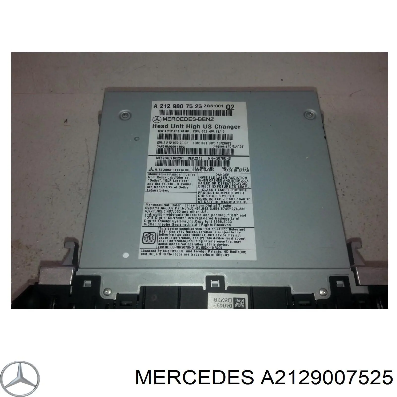  A2129007525 Mercedes