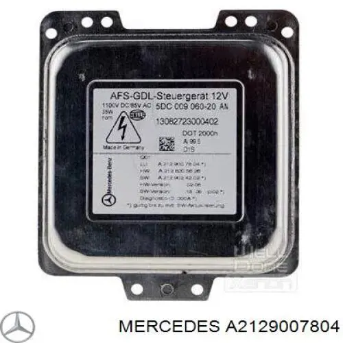 Блок управління ксеноновими фарами A2129007804 Mercedes