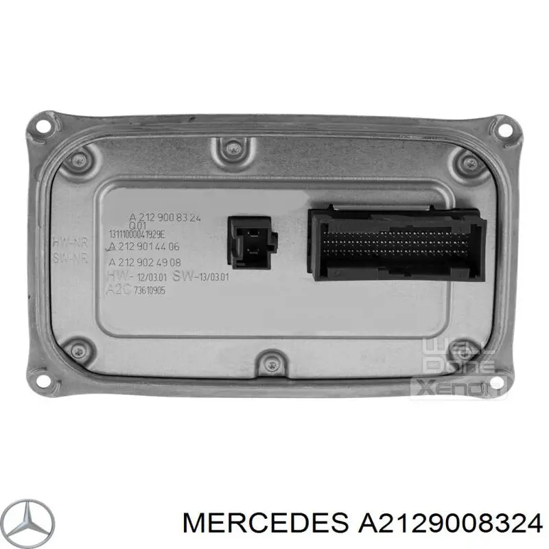 A2129008324 Mercedes módulo de direção (centralina eletrônica das luzes)