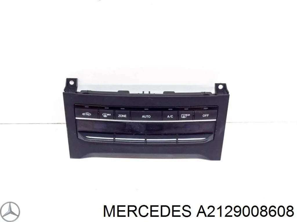 A2129008608 Mercedes unidade de controlo dos modos de aquecimento/condicionamento