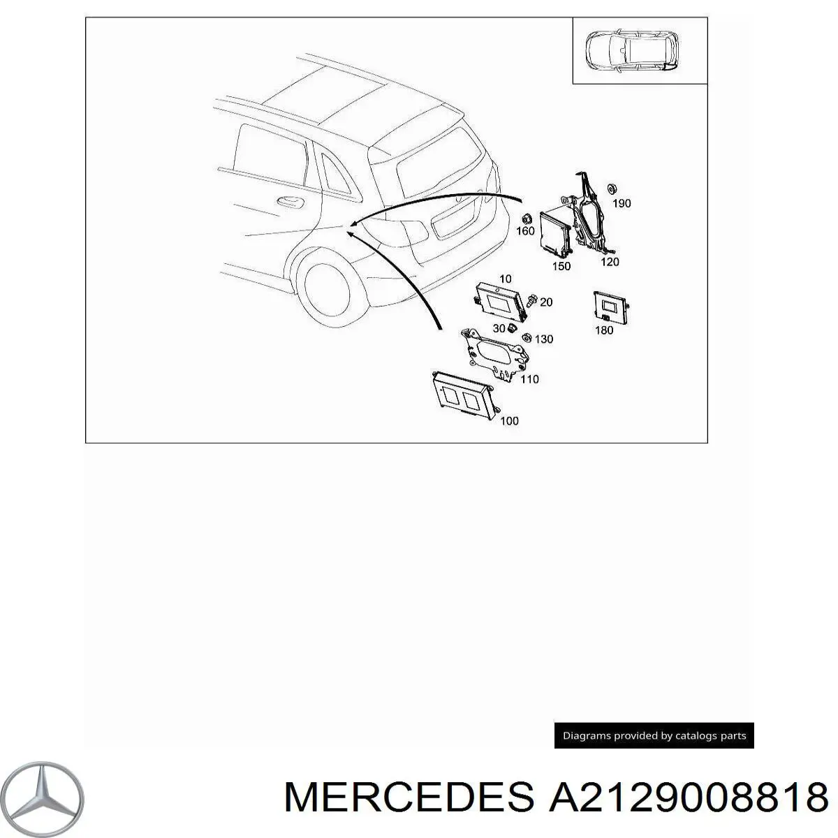 Купить 2129009729 Mercedes 