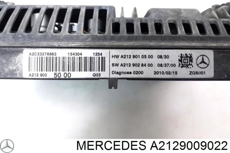 Купить A2129009022 Mercedes Дисплей многофункциональный