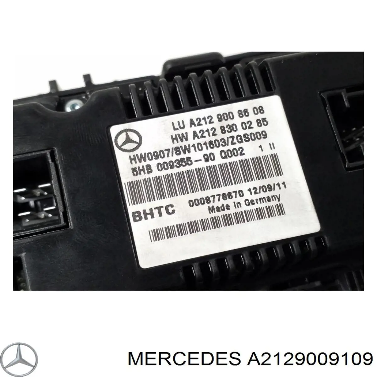 Блок управления режимов отопления Mercedes A2129009109