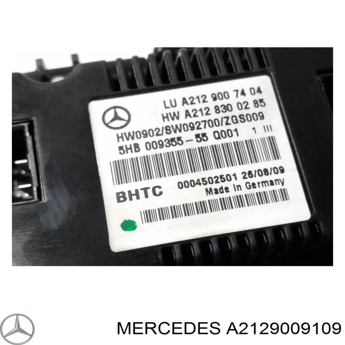 A2129009109 Mercedes Механизм управления кондиционером