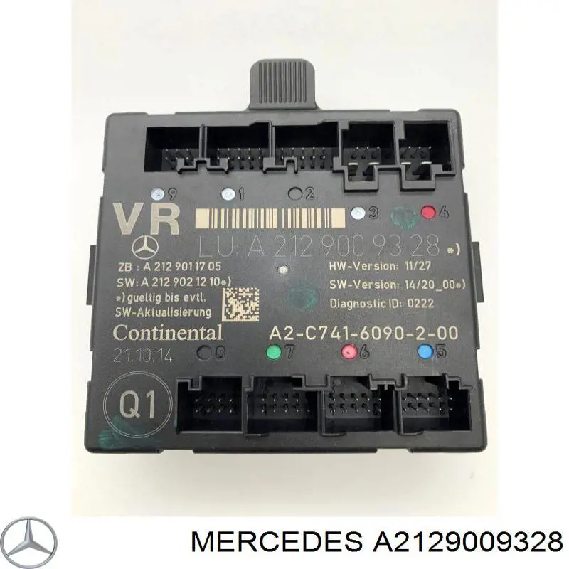 Купить A2129009328 Mercedes Блок комфорта передней двери