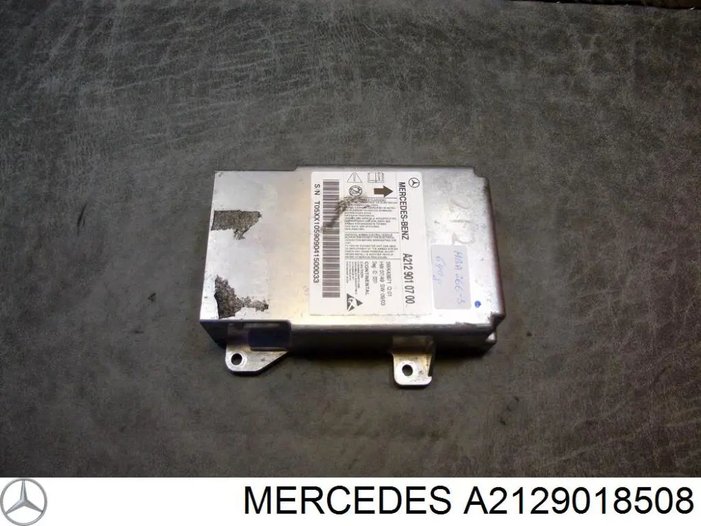 Модуль-процессор управления подушкой безопасности (ЭБУ AIRBAG) Mercedes 2129011105