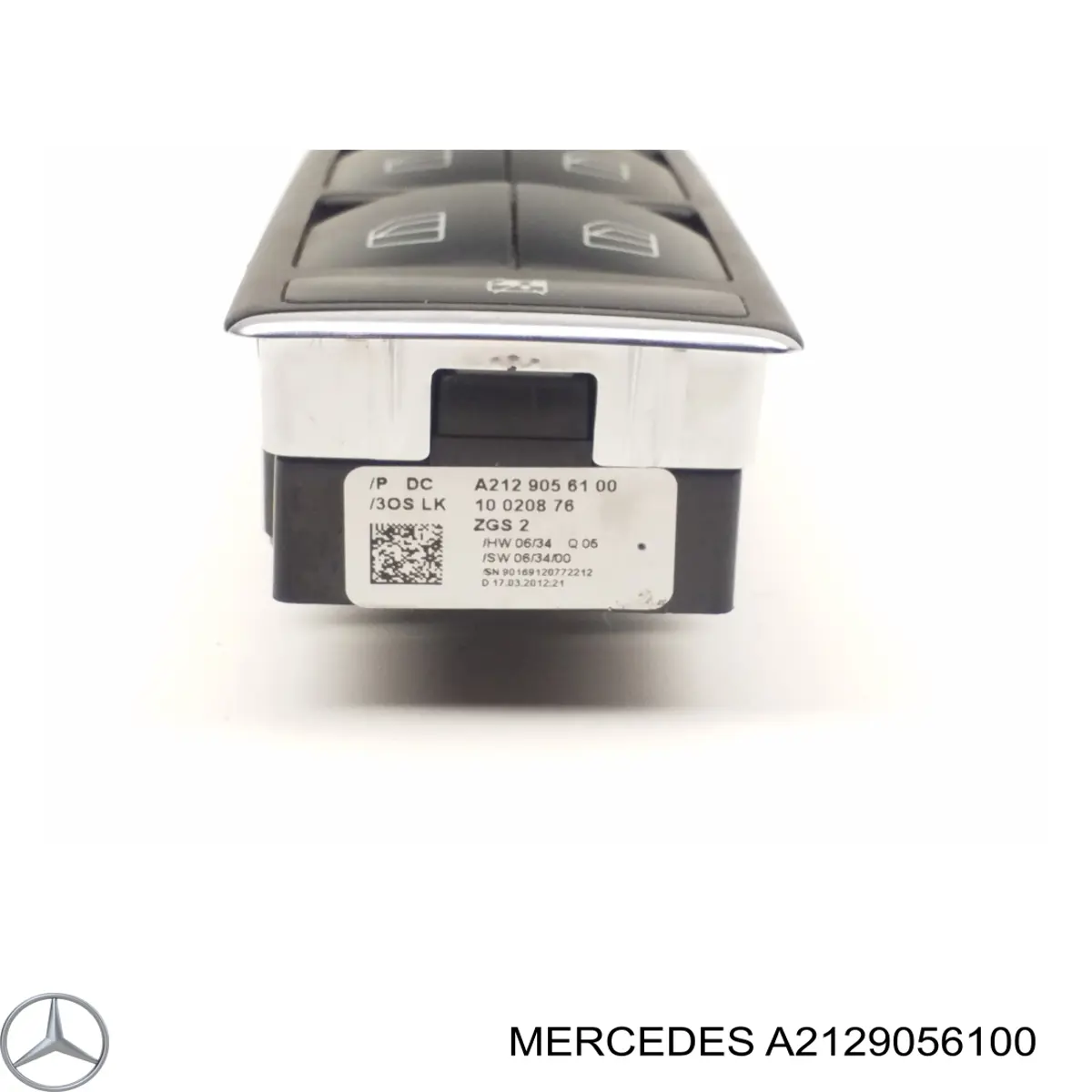 Кнопки переднего левого стеклоподъемника Mercedes 2129056100