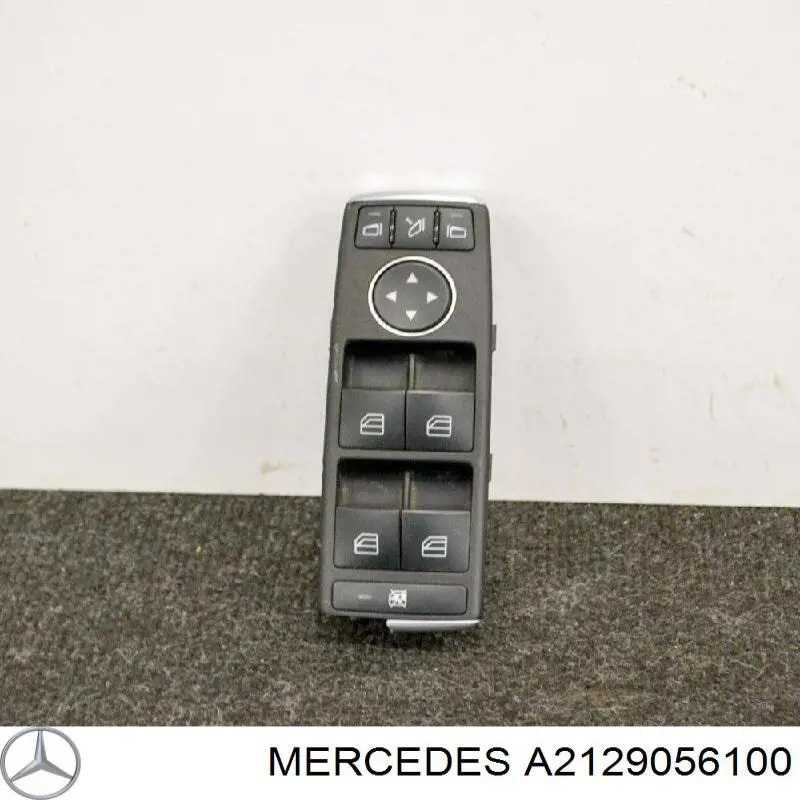 Купить A2129056100 Mercedes Кнопки переднего левого стеклоподъёмника