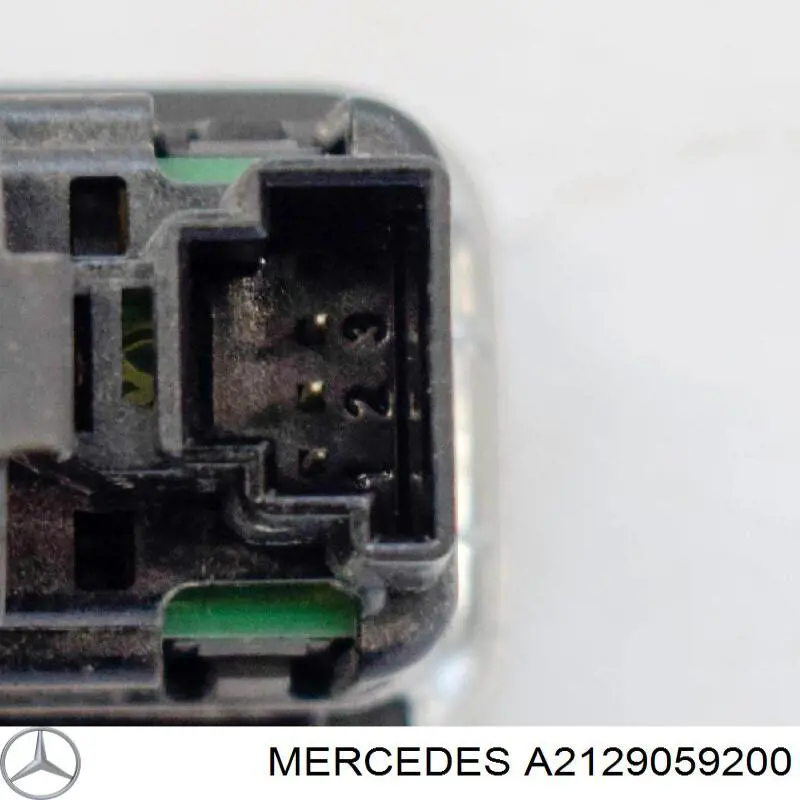 A2129059200 Mercedes botão de salão de acionamento de tampa de porta-malas (de 3ª/5ª porta (de tampa de alcapão)