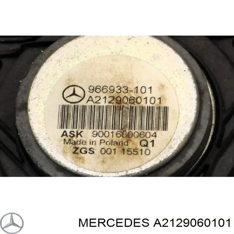 A2129060101 Mercedes Динамик задний