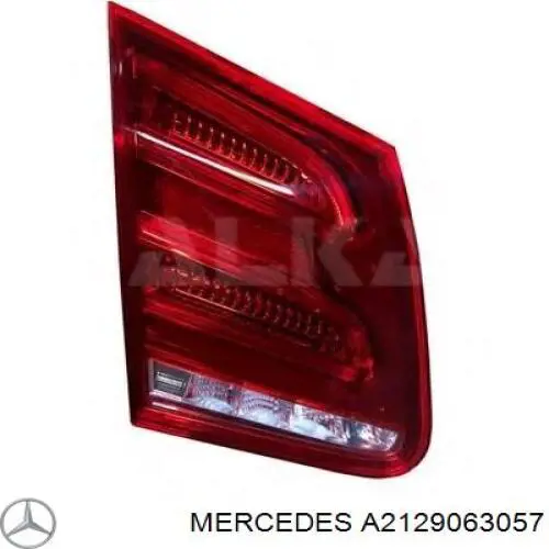 Фонарь задний правый внутренний A2129063057 Mercedes