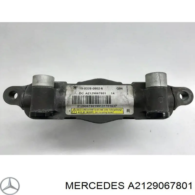 A2129067801 MERCEDES Pirotécnico de la bisagra del capó original y equivalente