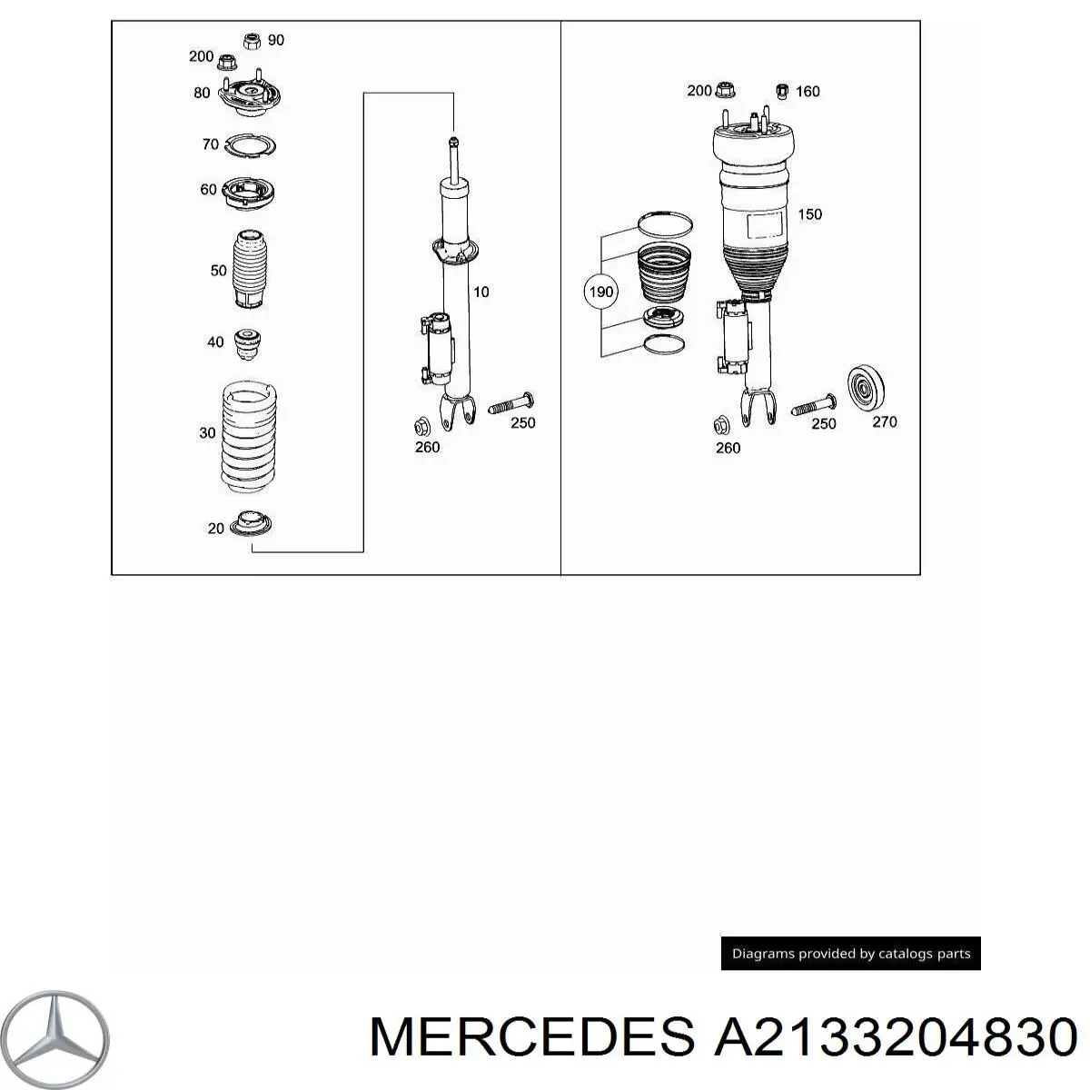 A2133204830 Mercedes 