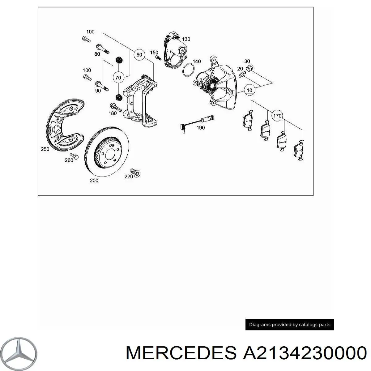 A2134230000 Mercedes 