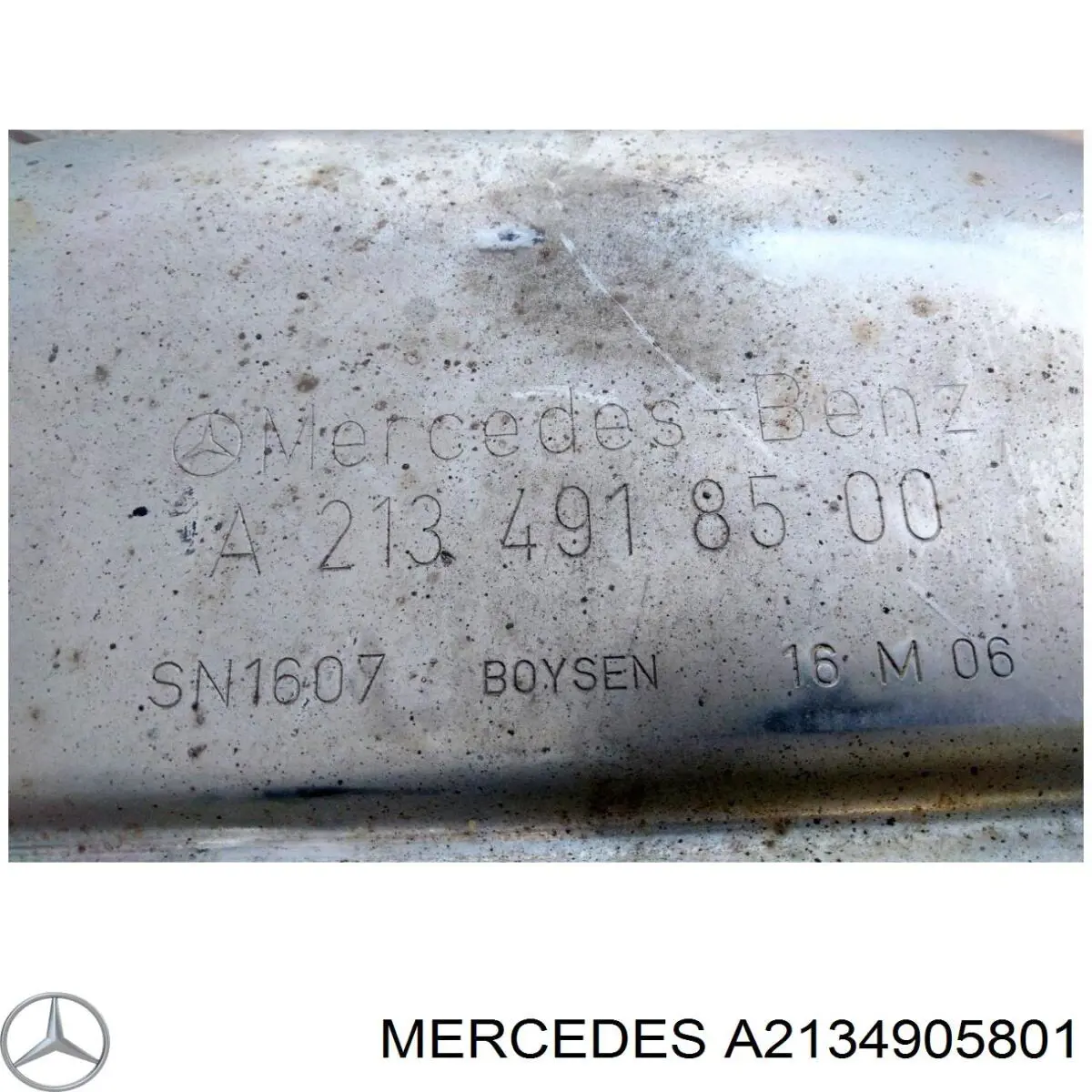 Выхлоп задний Mercedes E седан (W213) (2016 - 2023) цена, от 228.06 USD