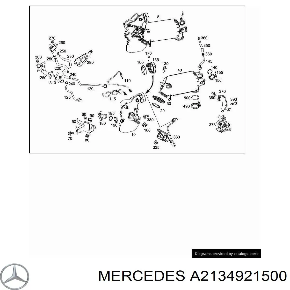 A2134921500 Mercedes 