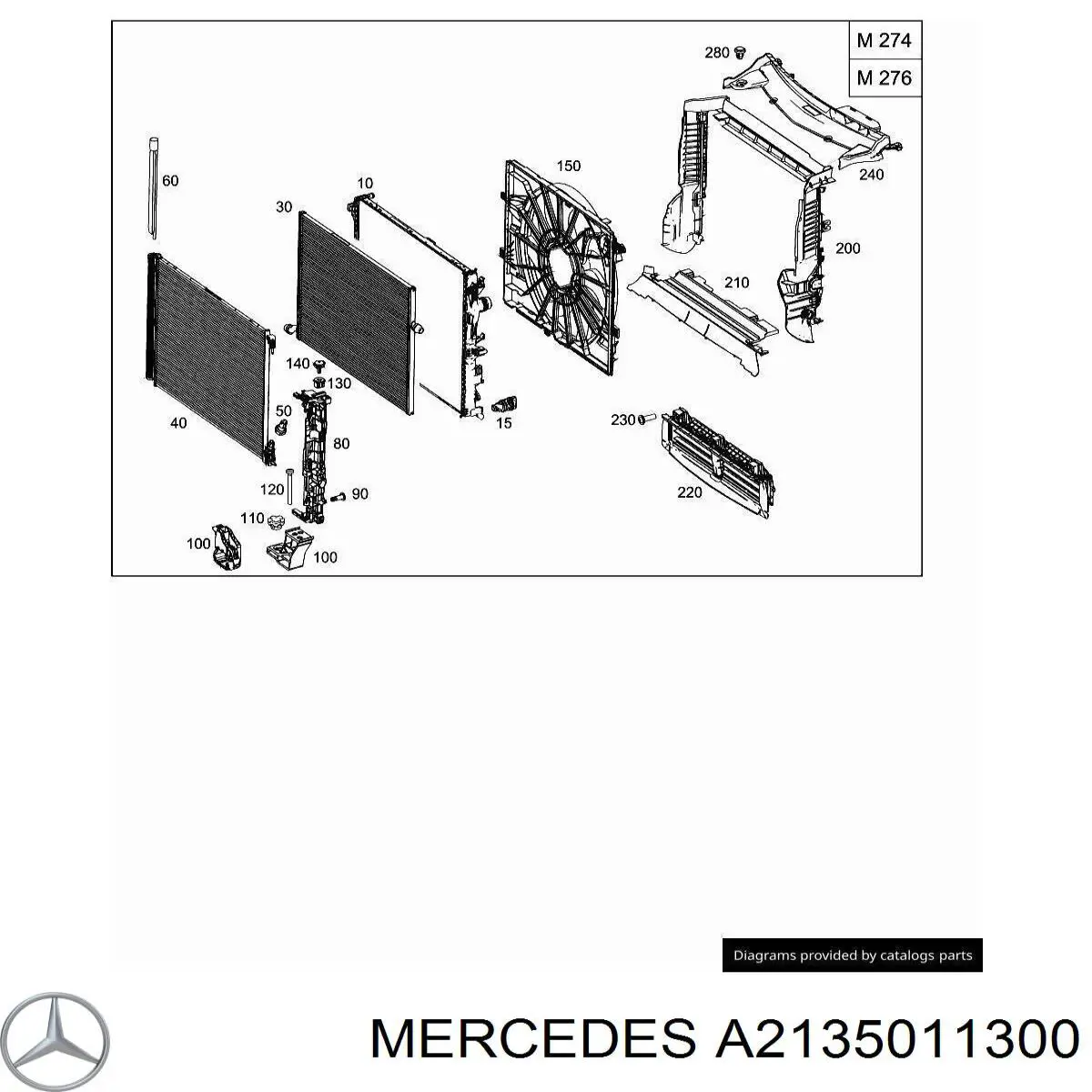 A2135011300 Mercedes 