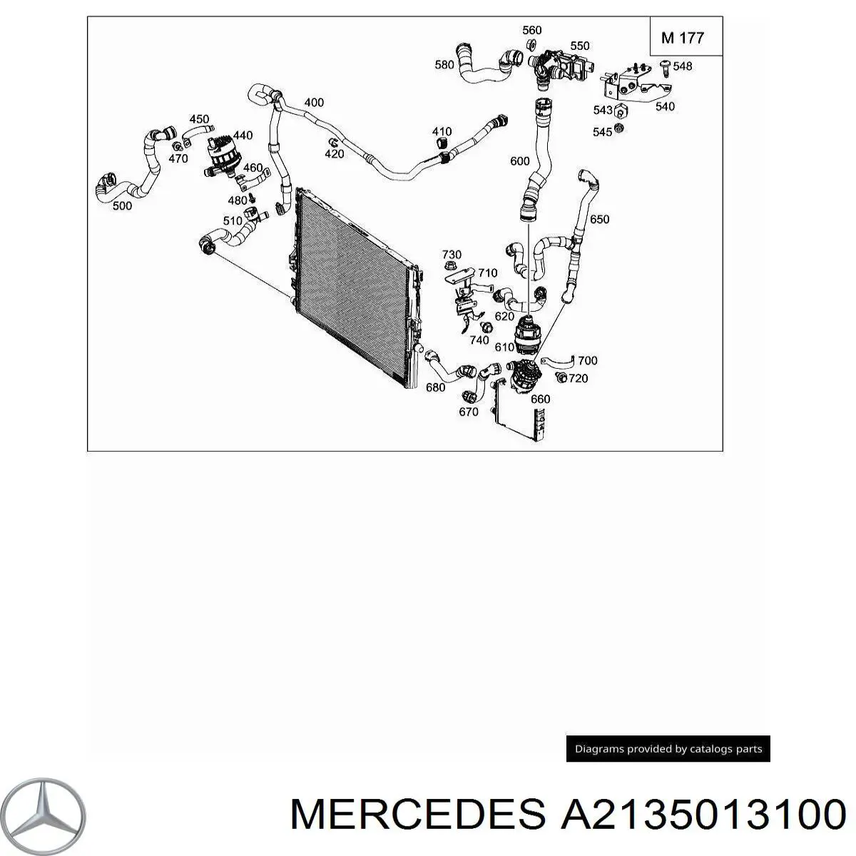 A2135013100 Mercedes 