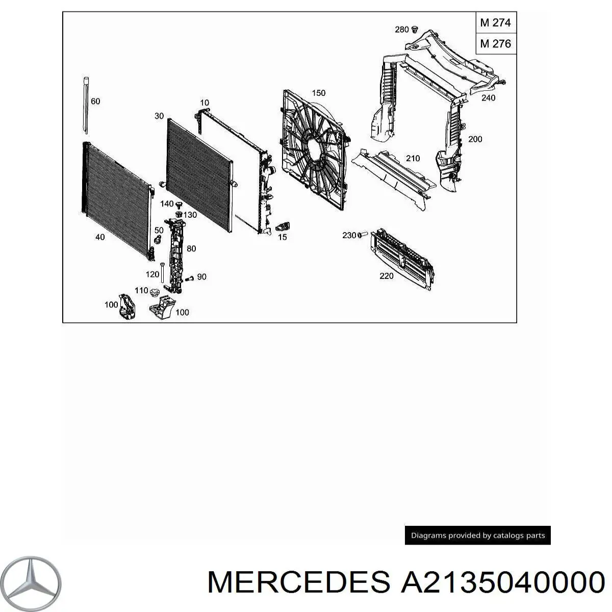  A2135040000 Mercedes