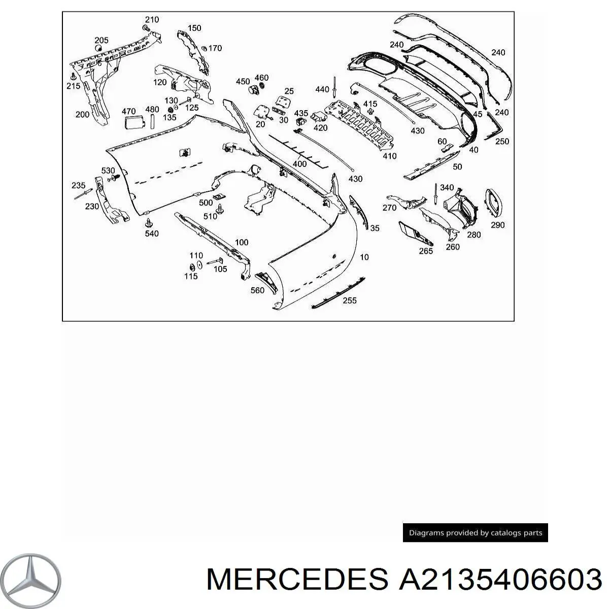 A2135406603 Mercedes 